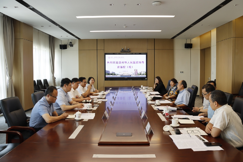 党委书记肖春祥带队赴山东第一医科大学交流学习